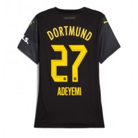 Borussia Dortmund Karim Adeyemi #27 Fotballklær Bortedrakt Dame 2024-25 Kortermet